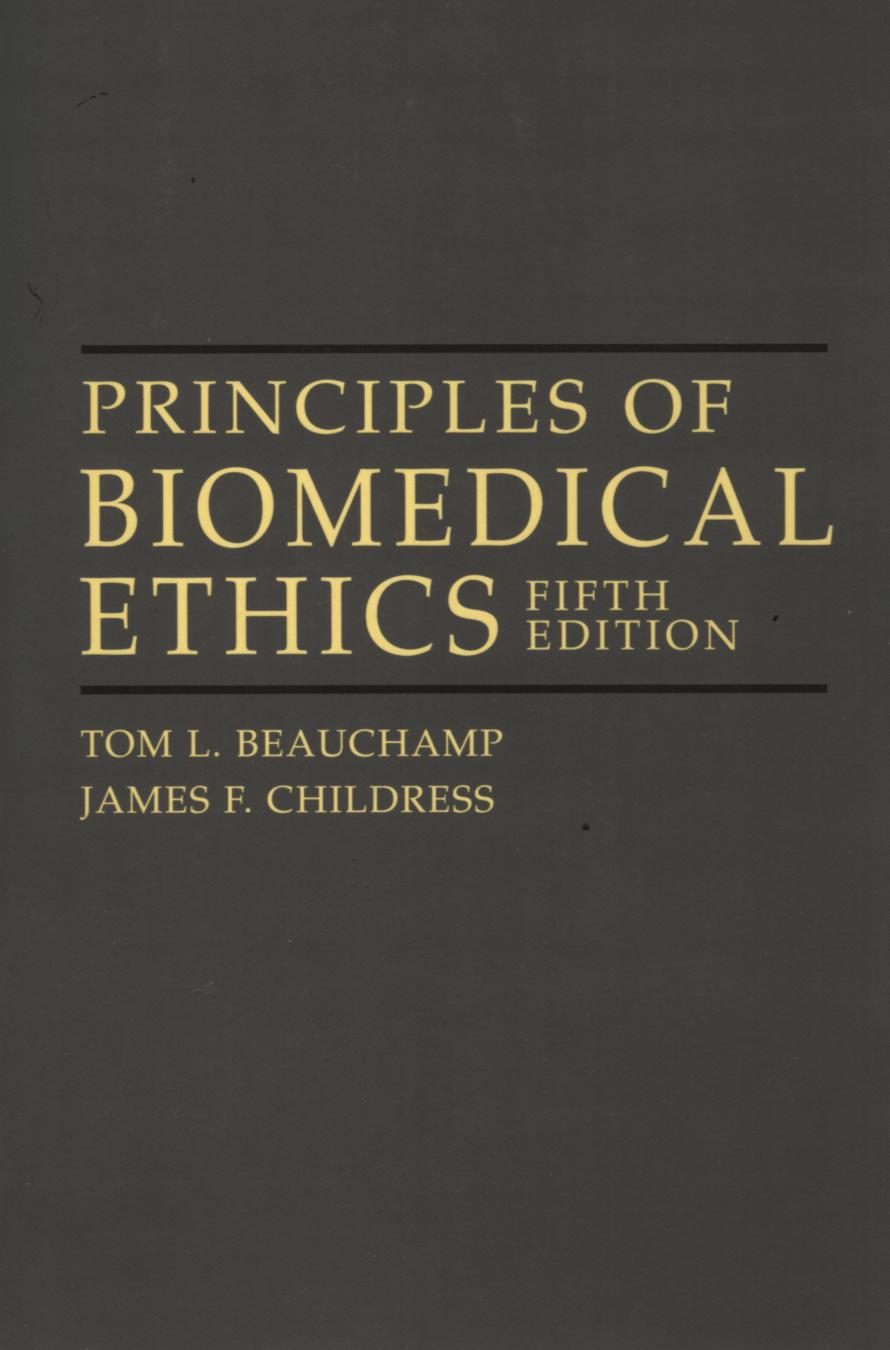 Principles of Biomedical Ethics